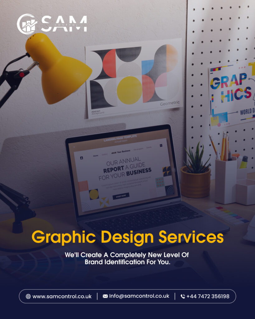 Elevate your brand with top-notch graphic design services from SAM Control UK