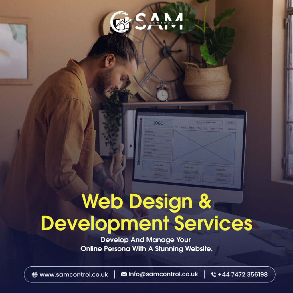 Web Design and Development Service UK - SAM Control UK